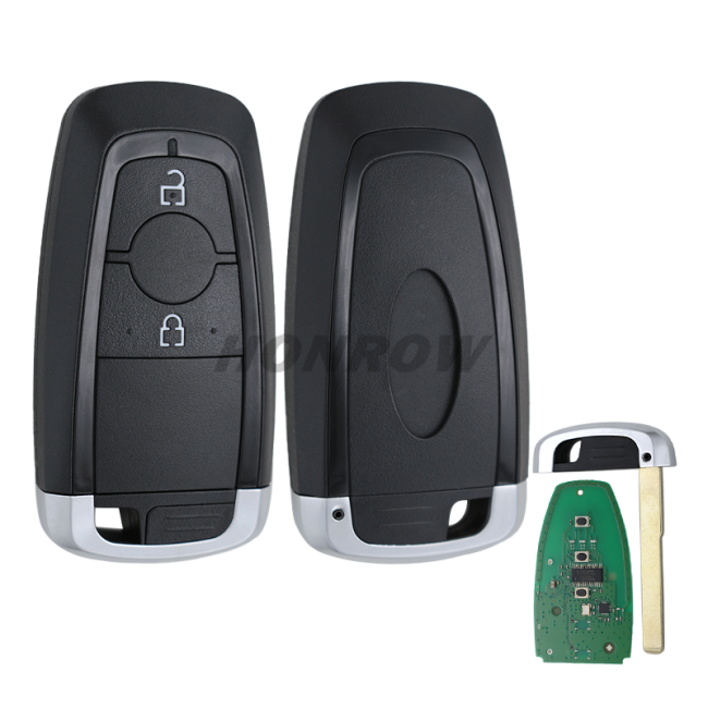 For Ford 2 button smart remote key  433.92MHz FSK NCF2951F / HITAG PRO / 49 CHIP  FCC ID: A2C93141501  P/N: HC3T-15K601-DB  HC3T-15K601-DA