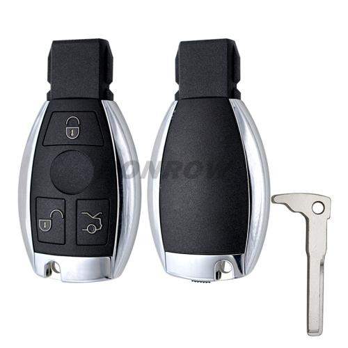 For Benz 3 button remote key blank