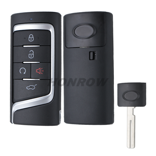 For Trumpchi 5 button smart key shell