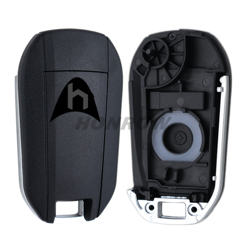For Peugeot 3 button remote key blank with VA2 blade