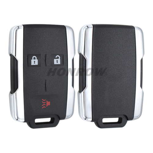 For Chev black 3 button remote key shell,the side part is white