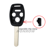 For high quality Honda 2/2+1/3/3+1 button remote key blank enhanced version