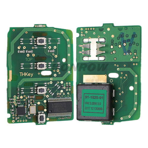 For Honda 3+1button smart keyless remote key with 313.8mhz NCF7952X / HITAG 3 / 47CHIP FCC ID: KR5V1X