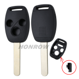 For high quality Honda 2/2+1/3/3+1 button remote key blank enhanced version