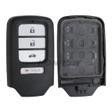 For Honda 3+1button smart keyless remote key with 313.8mhz NCF7952X / HITAG 3 / 47CHIP FCC ID: KR5V1X