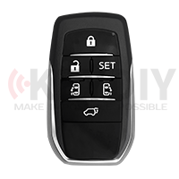 KEYDIY TB01-6 Smart Key Prox Remote Control with 8A Chip with original SET function