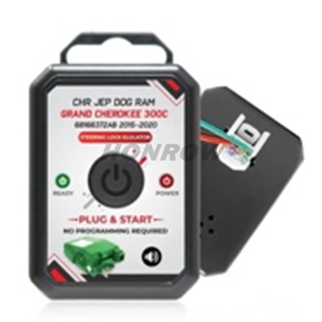 For Jeep Grand Cherokee Chrysler 300 Emulator STEERING LOCK Emulator Simulator No Programming Required With Lock Sound