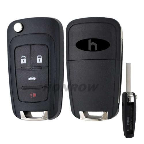 For Chev 4 button remote key blank