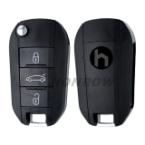 For Citroen 3 Button Remote Key with 433MHz and HITAG AES 4A Chip