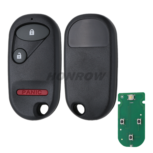 For Ho 2+1 button remote key with FCCID: NHVWB1U521 433mhz