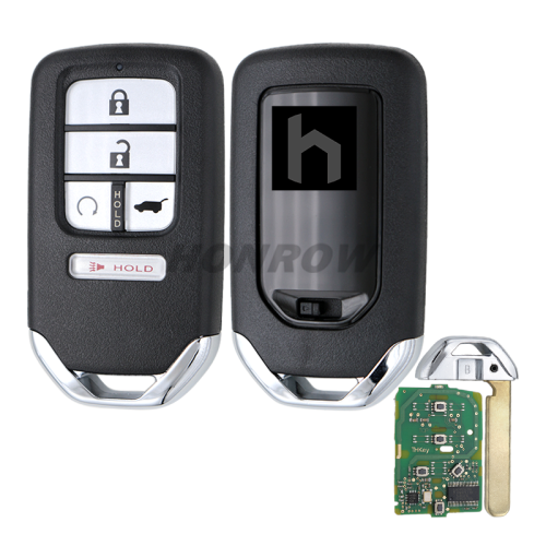 For Honda Smart Key Pilot 4+1 button Remote Key 433MHz ID47  FCC:KR5V2X  72147-TG7-A41, 7812D-V2X