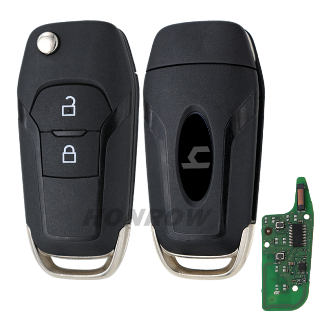 Original For Ford 2 button remtoe key with 434mhz with 49 chip（90% new)  FCCID: DS7T-15K601-BE
