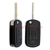 For Landrover 3 button  flip remote key blank  (high quality）(Ford style)