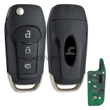 Aftermarket For Ford 3 button remtoe key with 434mhz with 49 chip FCCID: DS7T-15K601-B
