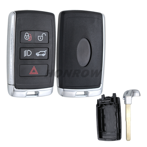 For Landrover 5 button modified smart remote key blank