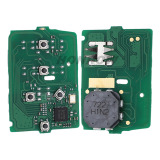 For Honda Accord 4+1 Button Smart Remote Car Key with 433Mhz 4A Chip FCC ID:  CWTWB1G0090