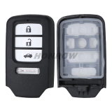 For Honda Accord 3+1 Button Smart Remote Car Key with 433Mhz 4A Chip FCC ID:  CWTWB1G0090