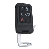 For Volvo smart keyless 6  button  remote key with 434mhz, with PCF7945 chip used on Volvo 31419343  18W04 A2C99481000 60 78042B9E 0BBE0C9E