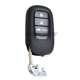 For Honda 3 button Smart Remote Car key with 433MHZ 4A Chip  FCC ID : KR5TP-4
