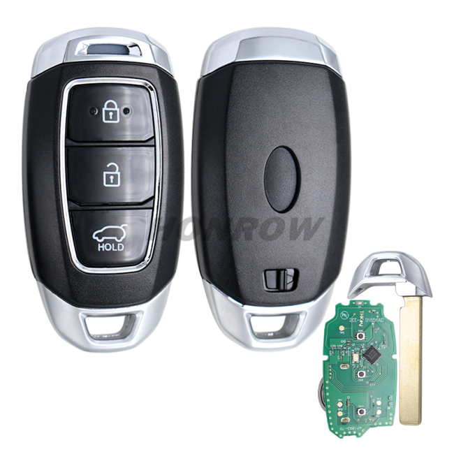 For Hyundai Santa Fe 2018 3 button Smart Key 433.92MHz FSK NCF2951X / HITAG 3 / 47 CHIP P/N: 95440-S1100