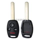 For Honda 3+1 button remote key with  313.8Mhz  ID46 chip FCCID:N5F-S0084A