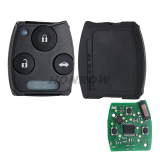For Ho City 3 button remote with 433MHZ  with PCF7961 chip