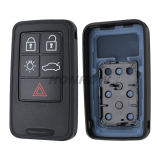 For Volvo 5 button remote key with 902mhz  PCF7945/7953 chip FCCID:KR55WK49266