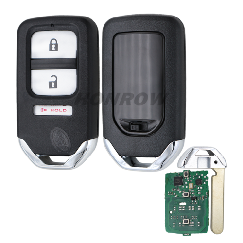 For Honda Accord 2+1 Button Smart Remote Car Key with 313.8Mhz FSK /NCF2952X/ Hitag 3/ ID47 chip  FCC ID: ACJ932HK1210A IC: 216J-HK1210A