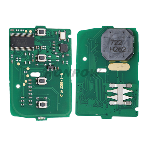 For Honda Accord 3+1 Button Smart Remote Car Key with 313.8Mhz FSK /NCF2952X/ Hitag 3/ ID47 chip  FCC ID: ACJ932HK1210A IC: 216J-HK1210A