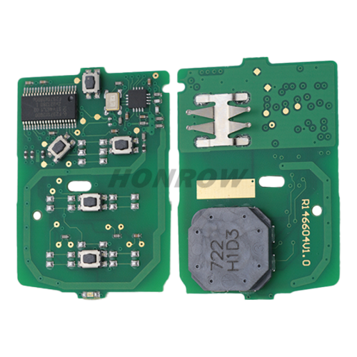 For Honda 5 Button Smart Remote Car Key with 313.8MHz FCC ID:KR5V1X P/N:72147-TK8-A81 A2C80084600