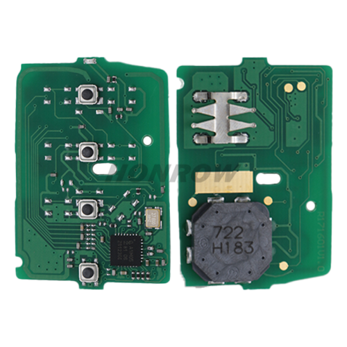For Honda Accord 3+1 Button Smart Remote Car Key with 433Mhz 4A Chip FCC ID:  CWTWB1G0090