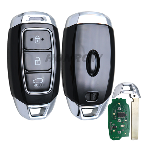 For Hyundai 3 button Smart Key For Hyundai Kona 433.92MHz FSK NCF29A1X / HITAG 3 / 47 CHIP  P/N: 95440-J9100 Work On: 2019-2020 For Hyundai Kona