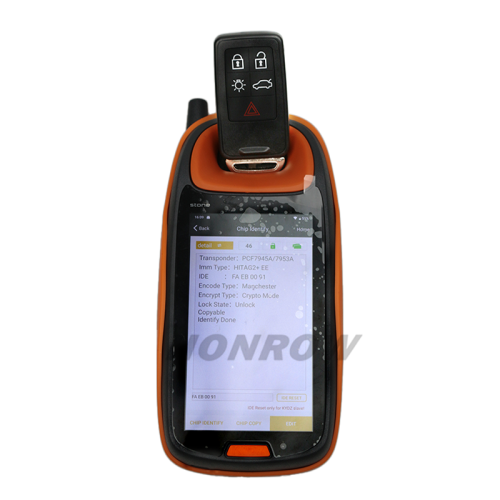 For Volvo 5 button remote key with 433.92mhz  PCF7945/7953 chip Genuine Part No: 5WK49224 - 5WK49264