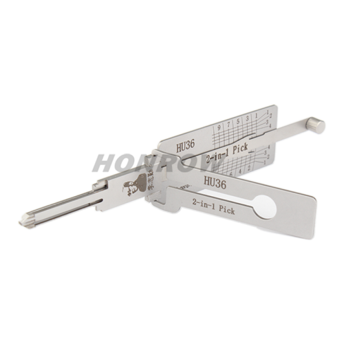 Lishi Tool HU36 2 in 1 lock pick lishi style lock pick  2 in 1 tool For benz