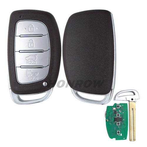 For Hyundai Tucson Smart Remote Key 4 Buttons 433.92MHz FSK NCF2951X / HITAG 3 / 47 CHIP FCC ID: TQ8-FOB-4F07  P/N: 95440-D3100 Work On: 2016 -2018 For HYUNDAI TUCSON