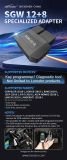 Lonsdor SGW 12+8 Specialized adapter SUPPORTED DEVICES: Key programmer/ Diagnostic tool,Not limited to Lonsdor products NOTES: 1.SGW12+8 adapter is compatible with common 12+8 wiring harness for FCA vehicles in the market. 2.Not available for 2021+ models with SGW integrated into BCM 3.The SGW module is often located in the side kick panel, passenger side near the glove box, or behind the radio, FYl