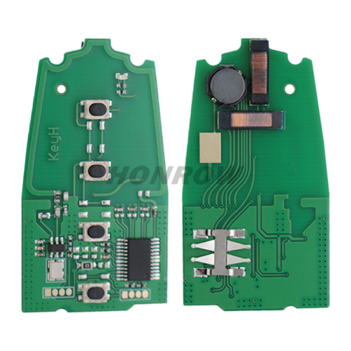 For Hyundai 4 Button keyless remote key with 434Mhz 46-pcf7952 chip CMIIT ID: 2010DJ1689