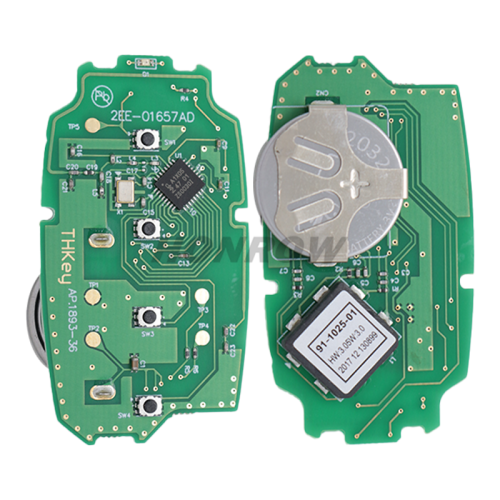 For Hyundai 4 button Smart Key For Hyundai Santa Fe 2019-2020 433.92MHz FSK NCF29A1X / HITAG 3 / 47 CHIP FCC ID: TQ8-FOB-4F19  P/N: 95440-S2000