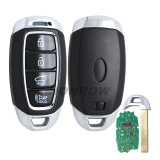 For Hyundai 4 button smart key with 433.92MHz FSK NCF29A1X / HITAG 3 / 47 CHIP P/N: 95440-J9001 Work On:  2018-2021 Hyundai Kona  （Europen & ME  MARKETS）