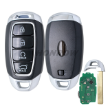 For Hyundai Palisade 4 button smart key with 433.92MHz FSK NCF29A1X / HITAG 3 / 47 CHIP  FCC ID:TQ8-FOB-4F19 P/N: 95440-S8200 Work On: 2019-2021 Hyundai Palisade （Europen & ME  MARKETS)