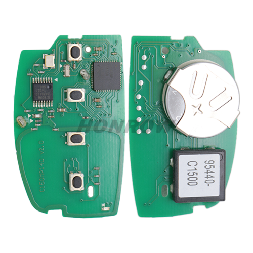 For Hyundai Sonata 4 button smart remote car key with 8A chip 433mhz  FCC ID: CQOFD00120 P/N: 95440-C1500 / 95440-C2500