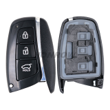 For hyundai 3 button smart keyless remote key with 434mhz with 7945/7953 chip Fits: New Santa fe and IX45