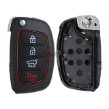 For Hyu 3+1 button remote key with 433Mhz