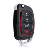 For Hyu 3+1 button remote key with 433Mhz