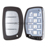 For Hyundai Tucson 4 button smart key with 433.92MHz FSK NCF2951X / HITAG 3 / 47 CHIP  FCC ID：TQ8-FOB-4F11 P/N:95440-D3510