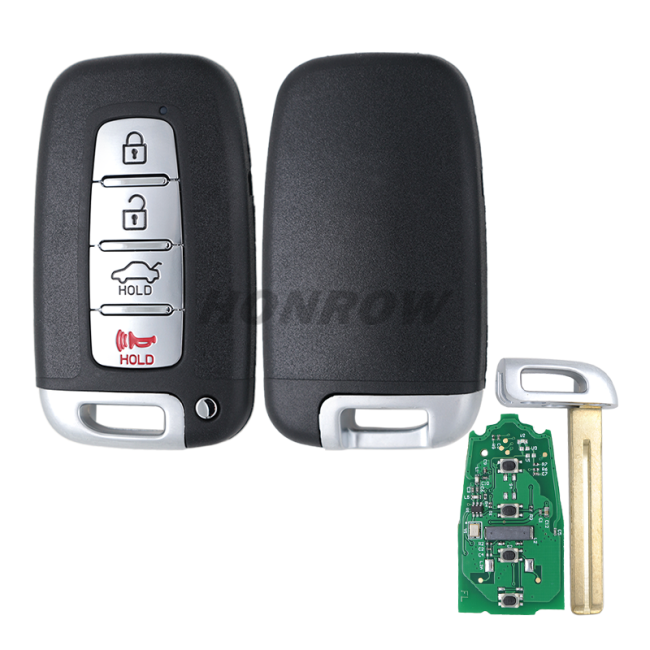 For Hyundai 4 button keyless remote key with ID46-PCF7952 315mhz FCC ID: SY5HMFNA04