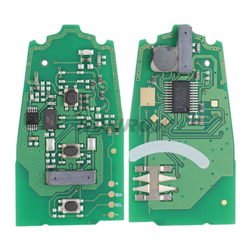 For Hyundai 3 Button keyless remote key with 434Mhz 46-pcf7952 chip CMIIT ID: 2010DJ1689