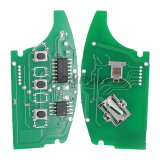 For Hyundai I20  3 button remmote key with ID46 chip & 433mhz