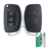 For Hyundai I20  3 button remmote key with ID46 chip & 433mhz
