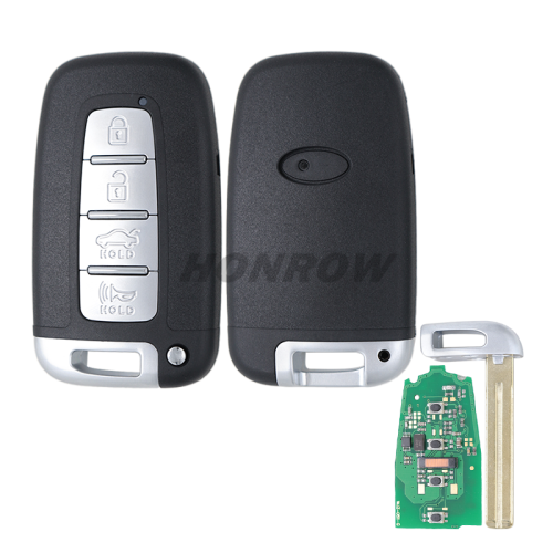 For Hyundai 4 button keyless remote key with ID46-PCF7952 315mhz FCC ID: SY5HMFNA04